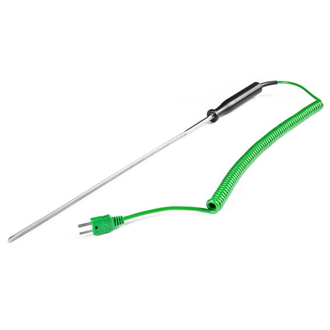 Sonde alimentaire portable entre emballage / plat Type K IEC 4,0 mm de diamtre x 140 mm de longueur