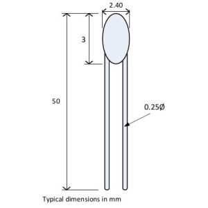 High Accuracy 10k NTC Thermistors (Single Elements)