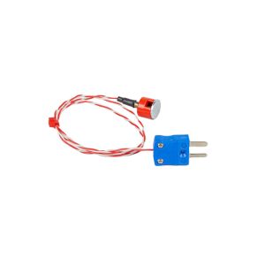 JIS Type K 0,7 kg Thermocouple  aimant  bouton-tirette, isol en PTFE avec prise miniature - 0,5 m