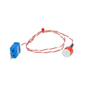 JIS Type K 0,7 kg Thermocouple  aimant  bouton de traction, isol en PTFE avec prise miniature - 1m