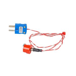 JIS Type K 0,7 kg Thermocouple  aimant  bouton de traction, isol en PTFE avec prise miniature - 2 m