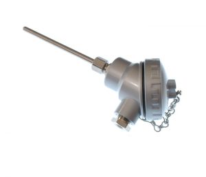 Thermomtre  rsistance Pt100 4 fils de classe B, tte KNS compacte avec raccord 1/2" BSP x 6 mm avec longueur de sonde de 100 mm