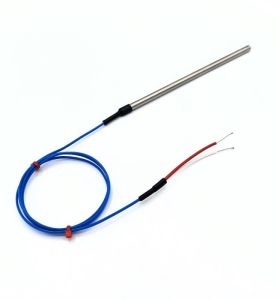 Thermocouples tubulaires fabriqus avec joint  sertir et fil conducteur de type K JIS avec une longueur de gaine de 50 mm - un diamtre de gaine de 3,0 mm